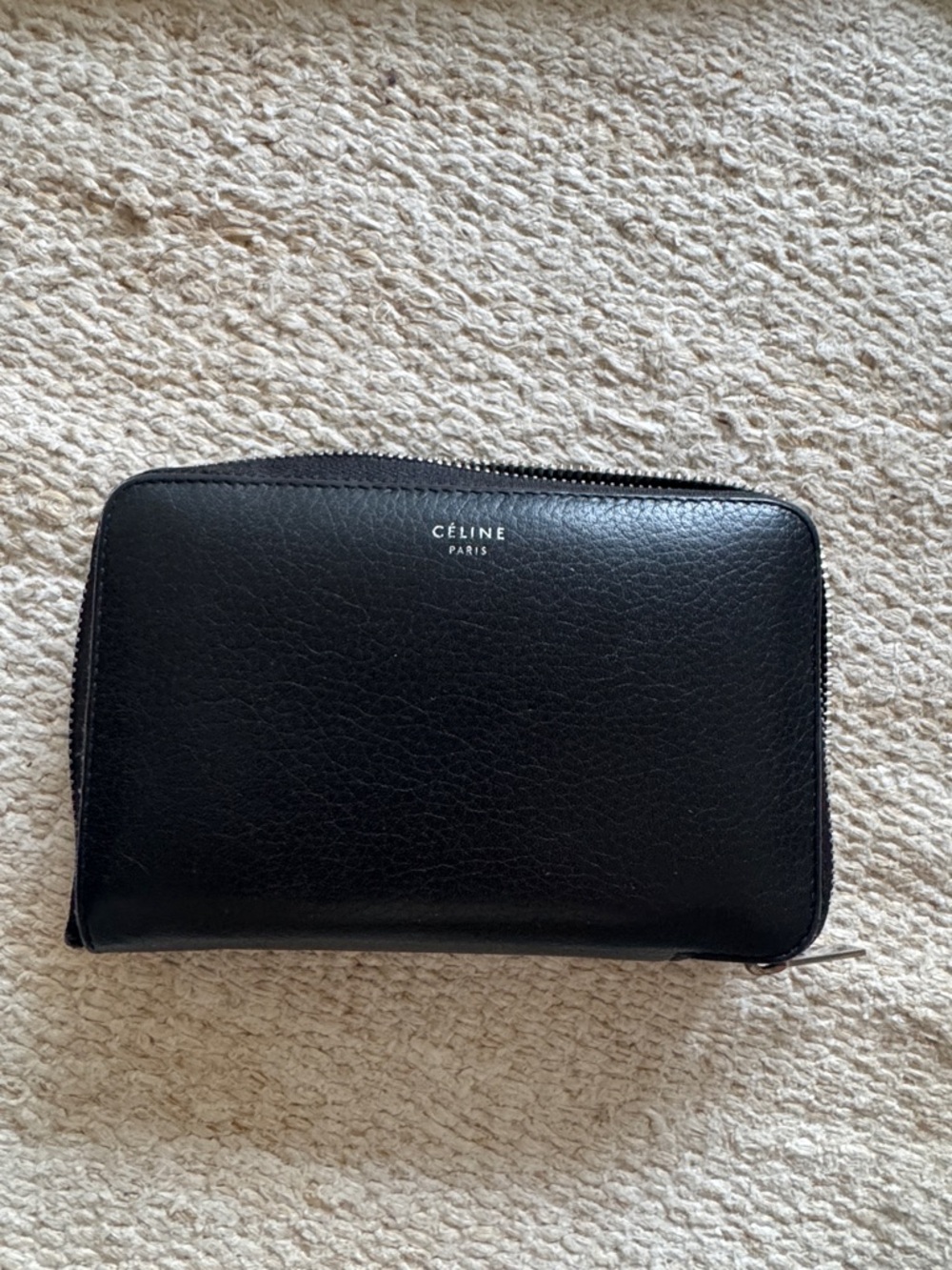 Celine zip wallet